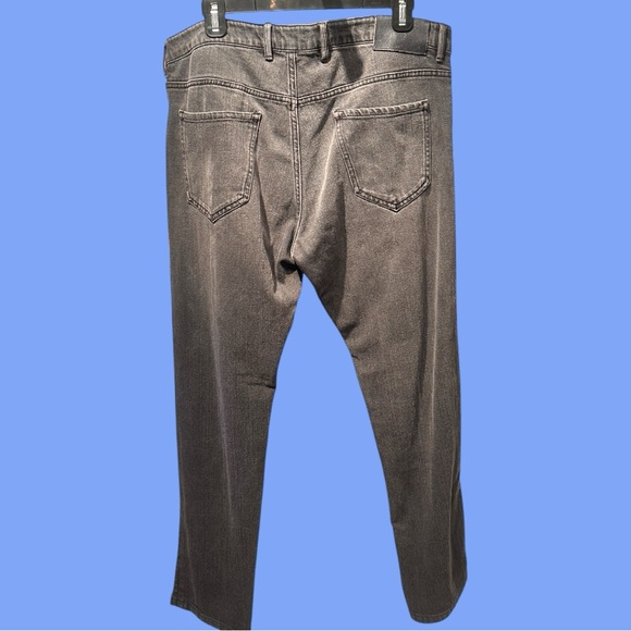 Men’s Massimo Dutti Charcoal Grey 5-Pocket Slimfit Jeans (Sz. 34/30) (VGUC) - Picture 7 of 9